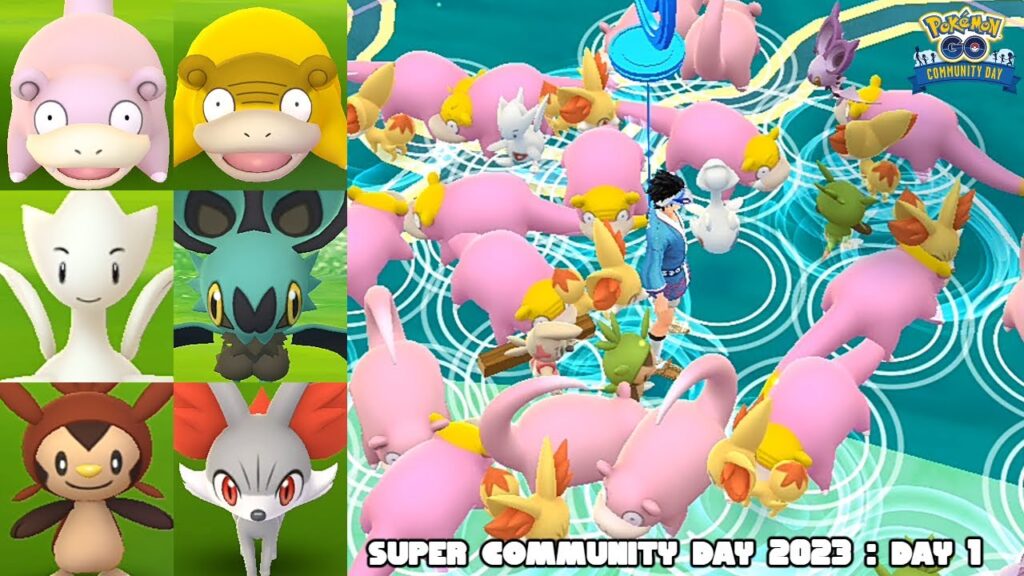 Day 1 of the Spectacular Super Community Day in Pokemon GO 2023!