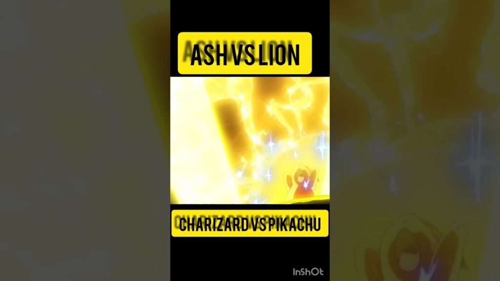 Power Of Pikachu #Ash Vs Leon |Pokemon Master eight #viral #shorts #trending