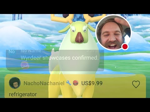 Wyrdeer Raid Day! - SHINY HUNT - [LIVE] - Pokemon GO!