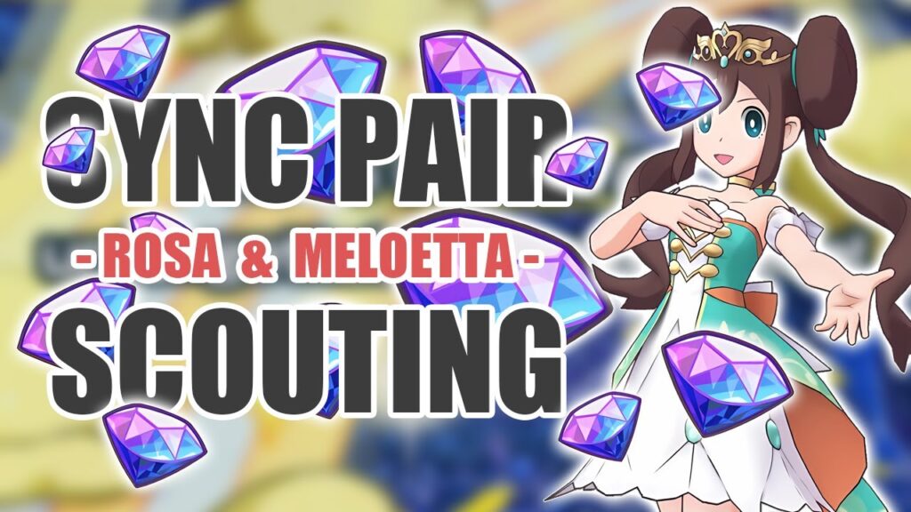 [Pokemon Masters EX] MERRY MELOETTIC CHRISTMAS | Sync Pair Scout - Rosa (Champion) and Meloetta