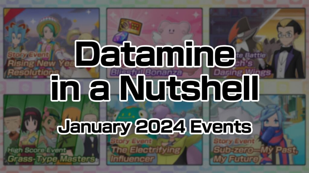 [Pokemon Masters EX] DATAMINE IN A NUTSHELL (January 2023 Events)