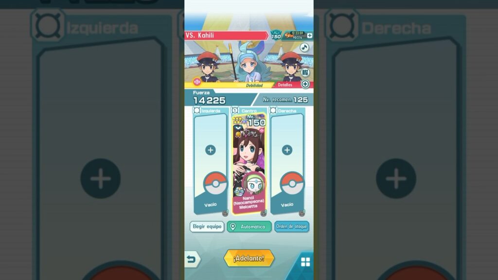 Nanci y Meloetta 1vs3 3000pts -Pokemon Masters EX- #pokemon #pokemonmasters