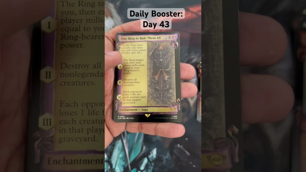 Day 43: BOW to the MASTERS of Modern! #magicthegathering #packopening #lotr #mtg #tcg #mtgfinance