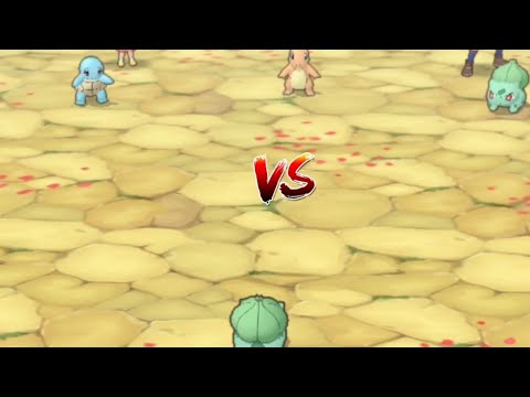 Bulbasaur vs Kanto Starter Squad Epic Battle #4 | Pokemon Masters EX