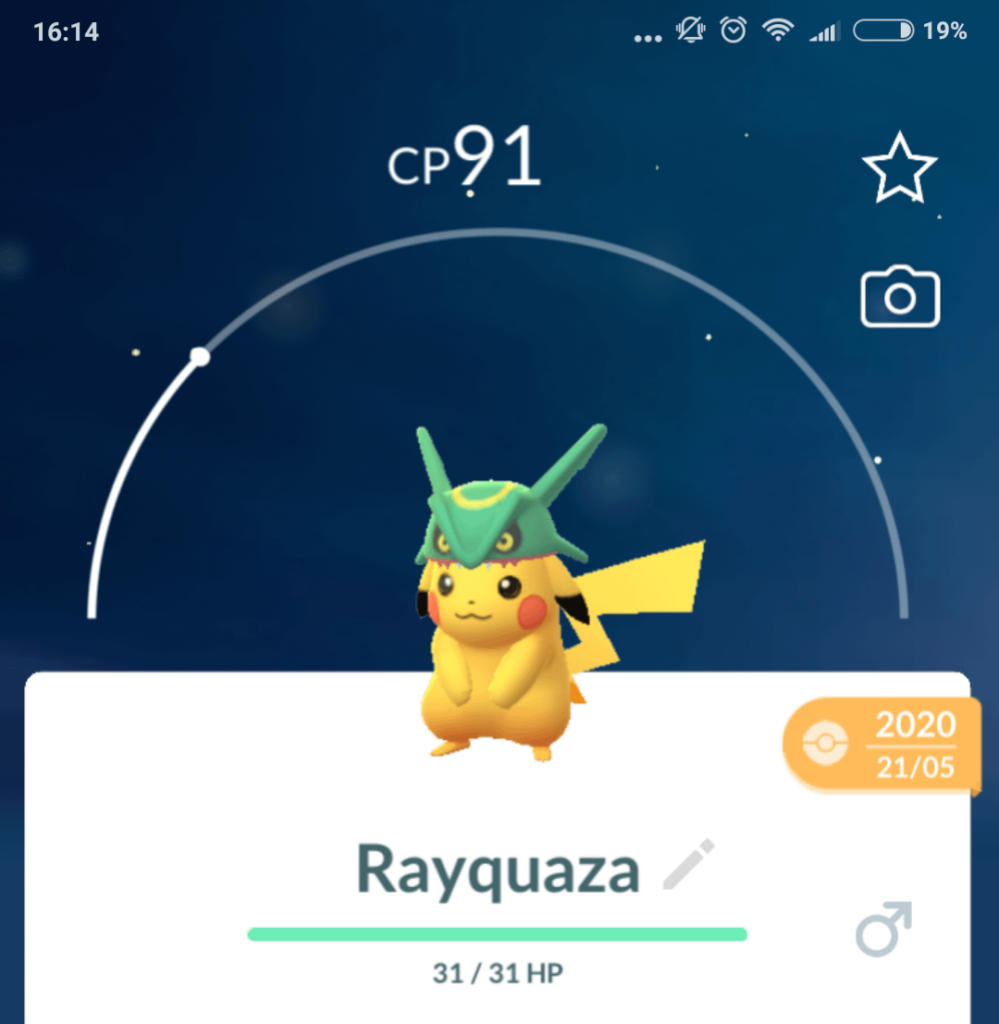 Just found out that I have Rayquaza