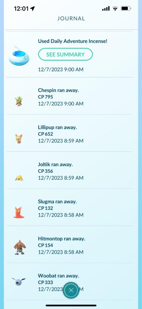 Is it just me or are pokemon encountered through the incense harder to catch?