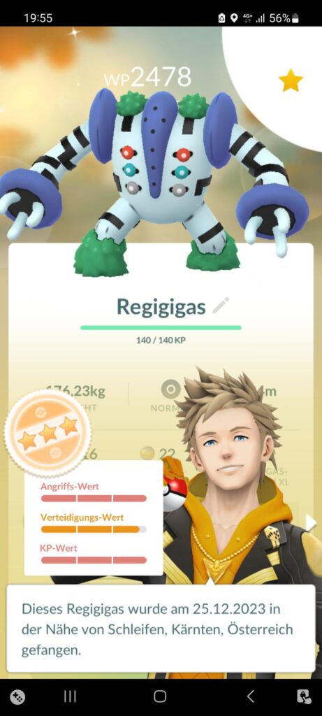 Not a shiny Hundo but its okay :D