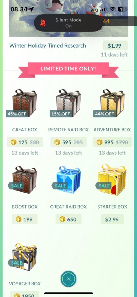 Why Niantic pulling their own Black Friday scheme