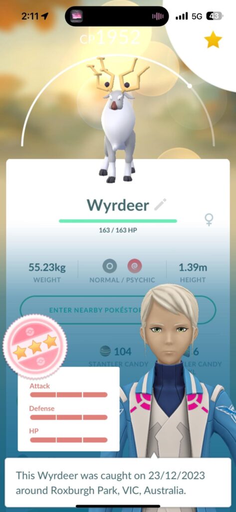 First one I ever caught 🥹