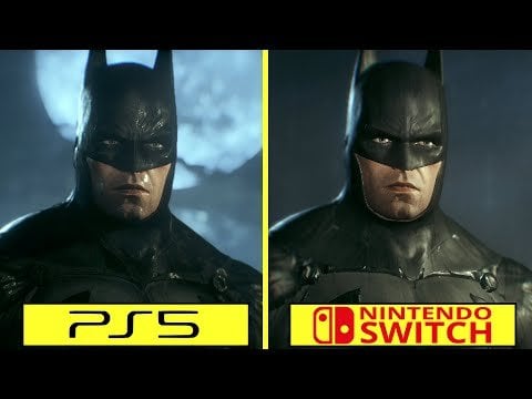 Batman: Arkham Knight - PS4 vs Switch Graphics Comparisons