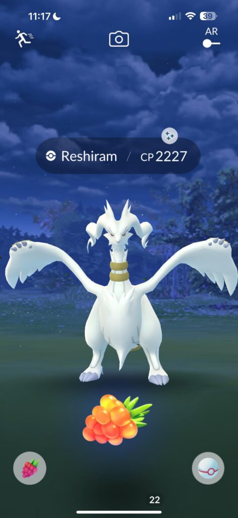 Caught this on my first try!