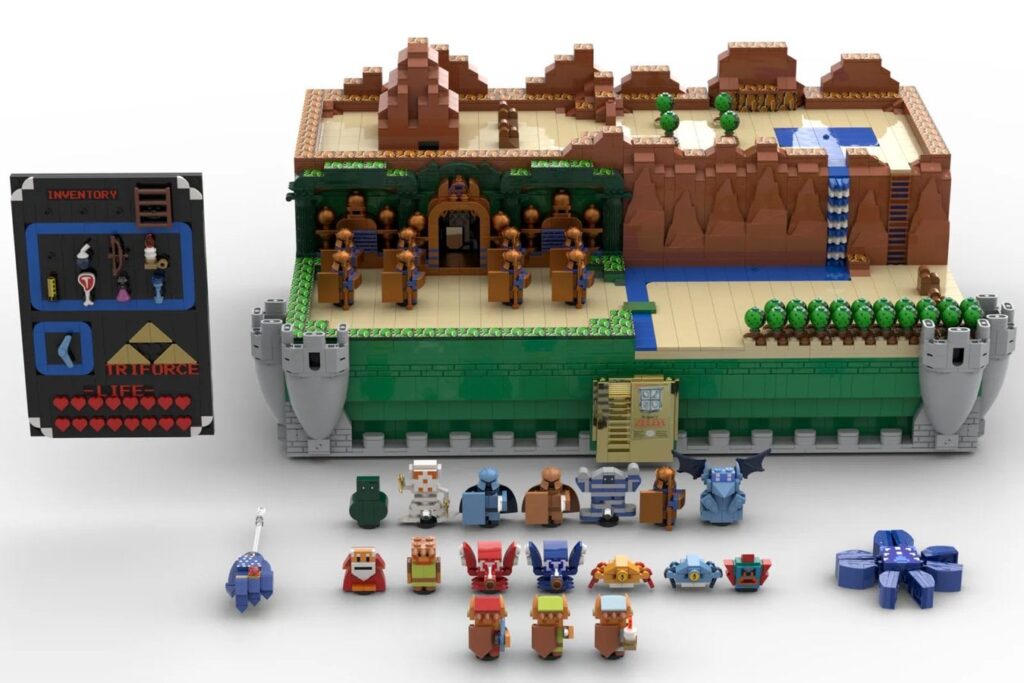 Lego Ideas: Legend of Zelda Adventure Kit has been Updated