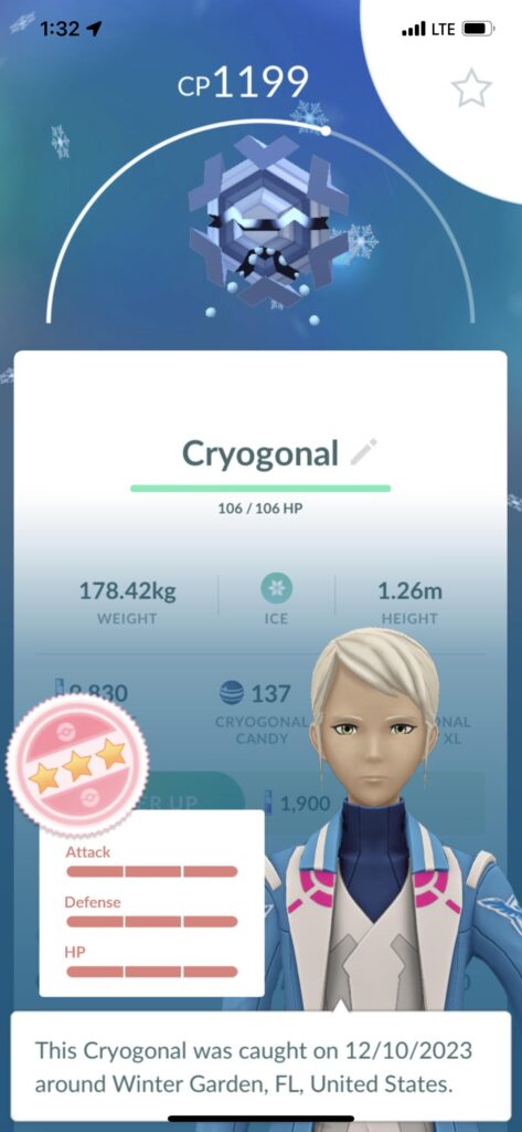 My first hundo and of course it was him