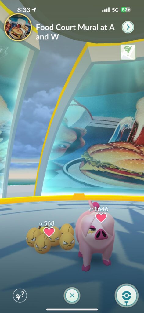 When your gym theme is breakfast.