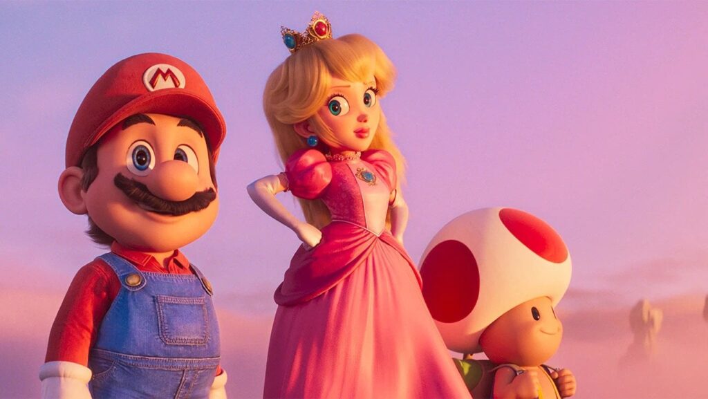 The Super Mario Bros. Movie was the #1 film on streaming in 2023