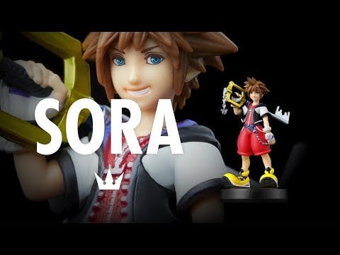 Super Smash Bros Ultimate - Sora Amiibo Trailer
