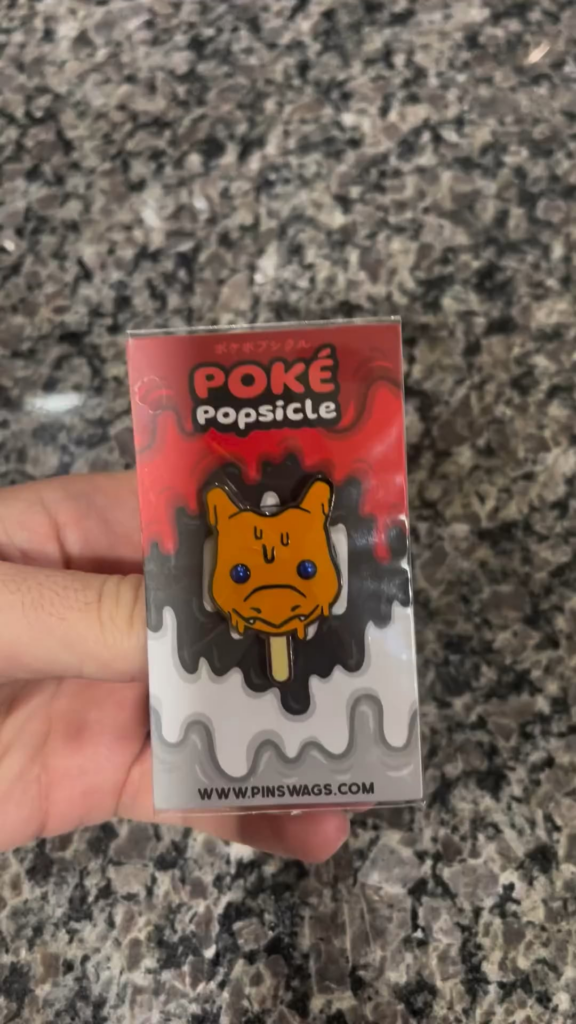 Poke Popsicle Enamel Pins