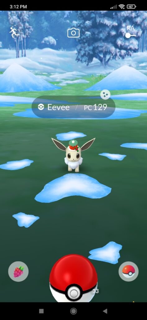 Eevee shiny 🎉🎉🎉👌🏻
