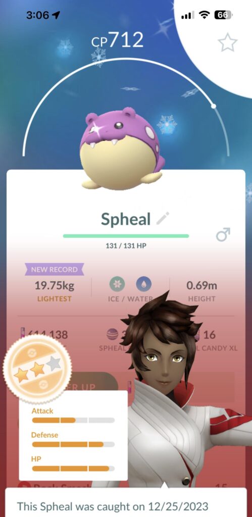 MERRY CHRISTMAS SEAL, good ivs for pvp?