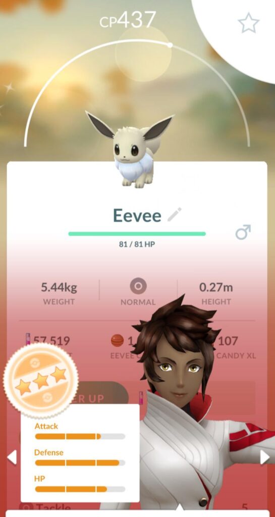 trying to decide if i want to trade for higher IVs or just make it an umbreon now... someone give me advice