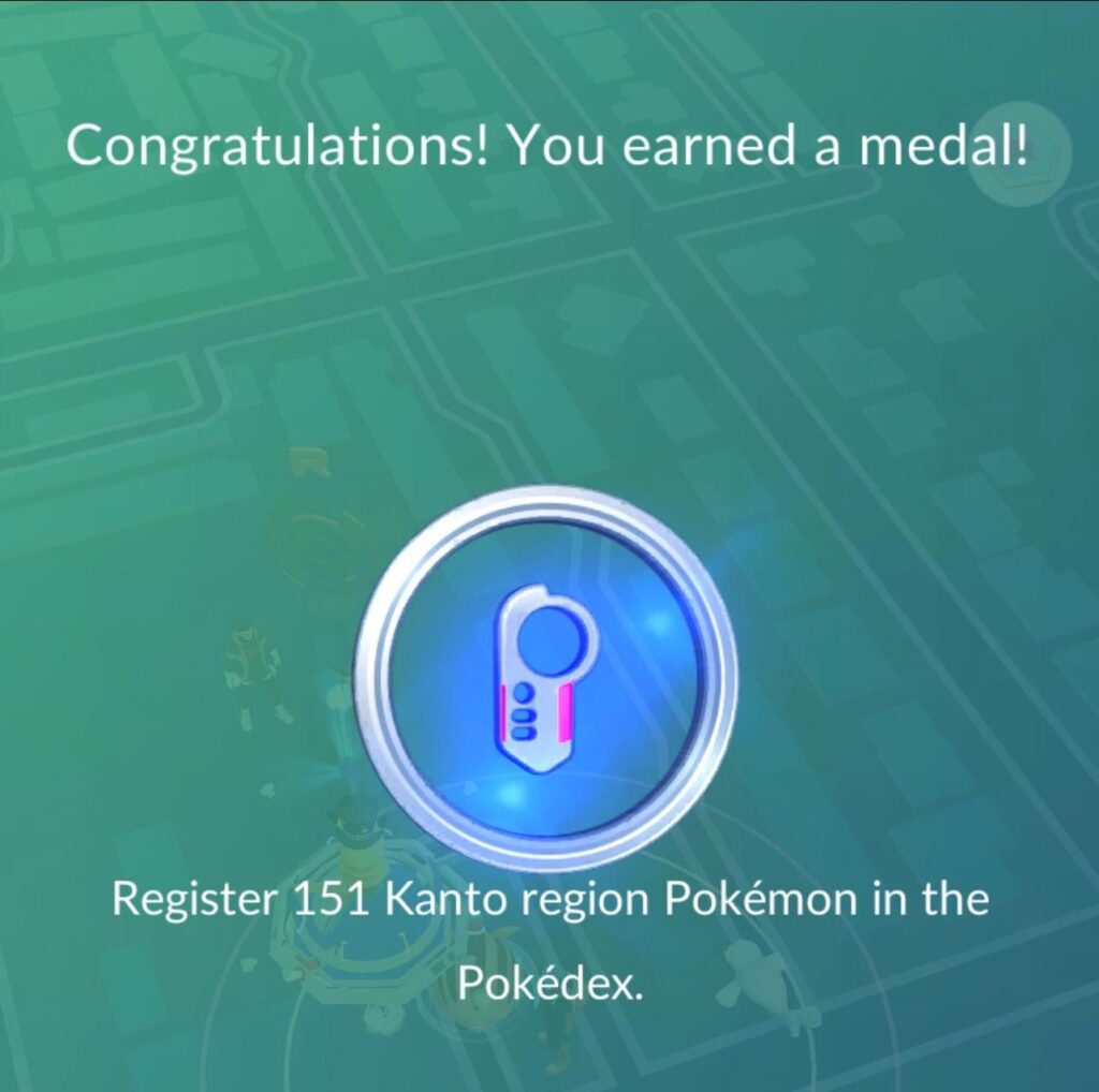 As a 90s kids nothing feels better than finally catching all the original 151