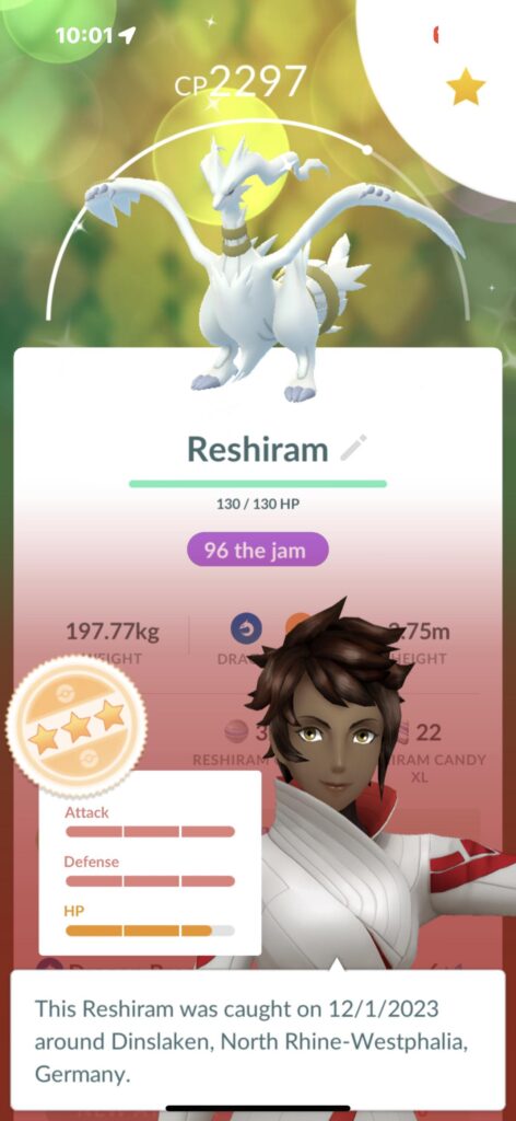 Off to a good start with Reshiram raids