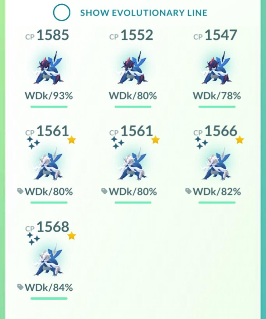 back to back shinies