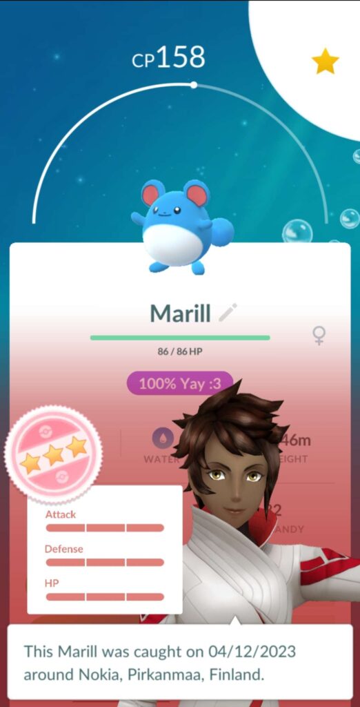 How rare are 100% stat pokemon in the wild? I've catched over 2000 pokemon and this is the first for me