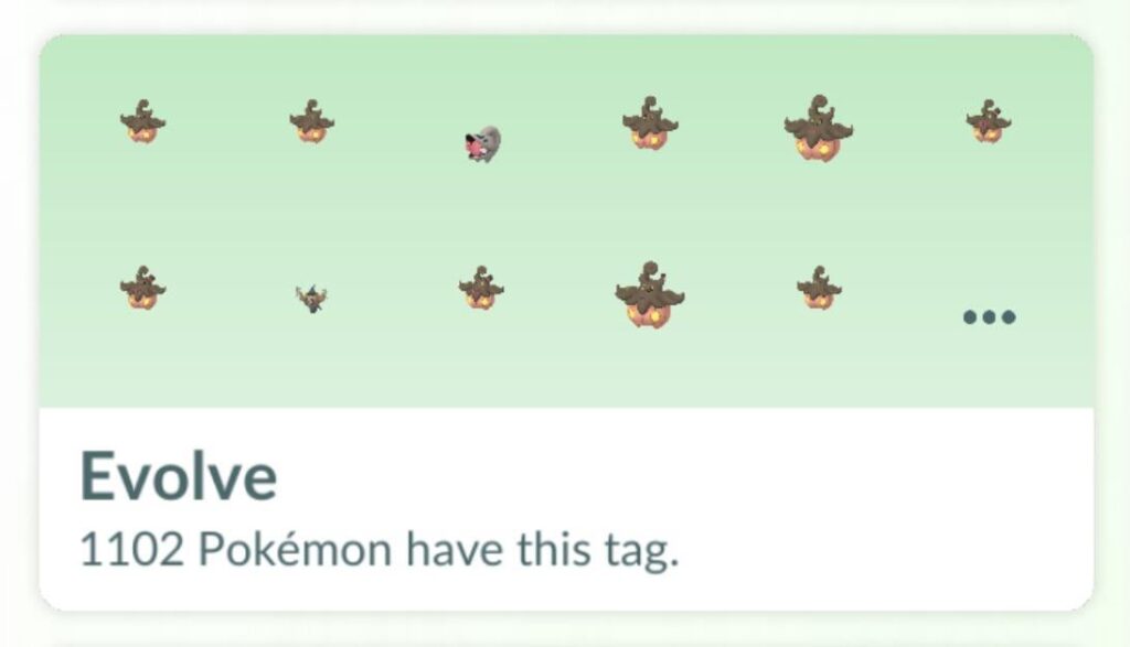 What’s the most efficient way to evolve +1,100 Pokémon?