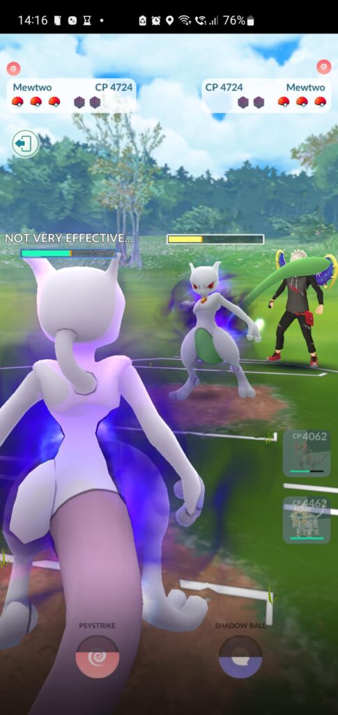 Just Master League things. Lvl. 50 Shadow HUNDO Mewtwo v/s Lvl. 50 Shadow SHUNDO Mewtwo.