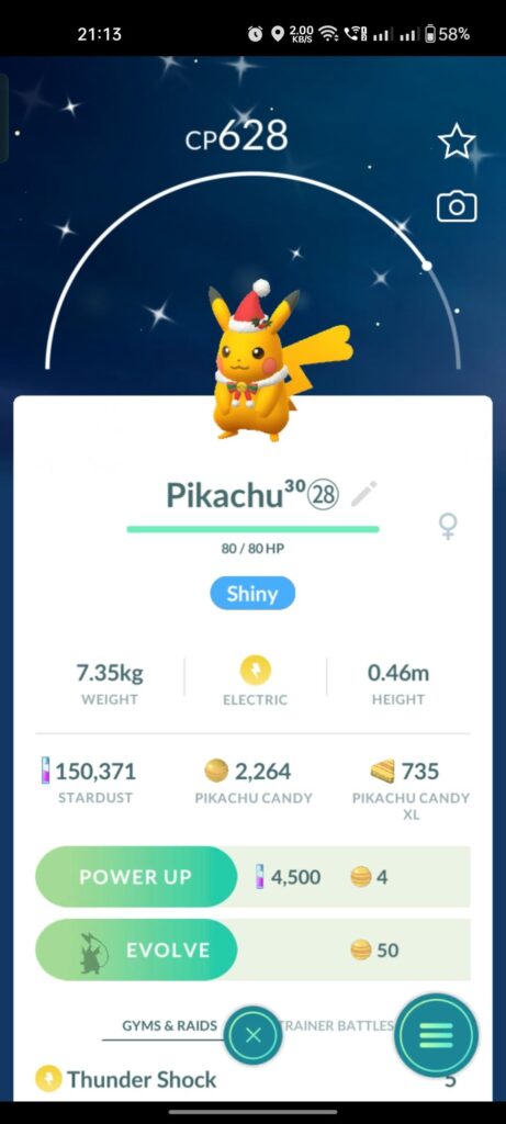 I still don't believe this. Merry Christmas to me! Shiny Pikachu and Eevee