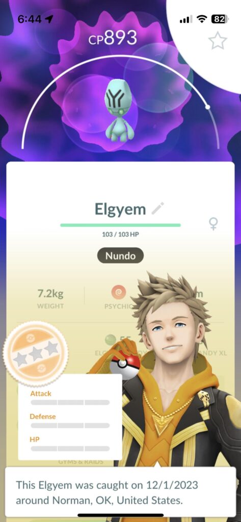 I caught my first nundo