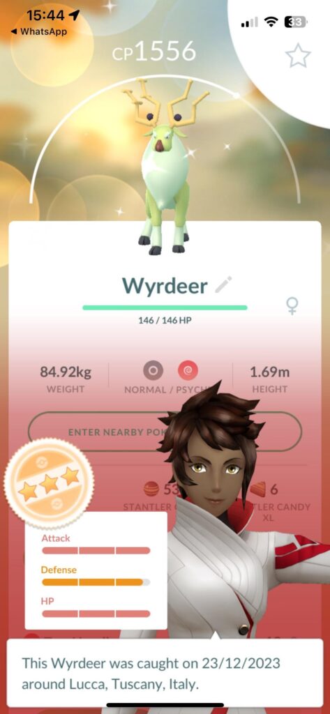 Wyedeer first raid! Never felt so lucky