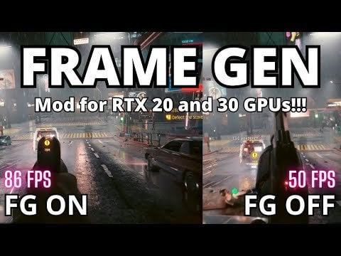 Since Frame Gen works on RTX 20/30, can it work on switch 2?