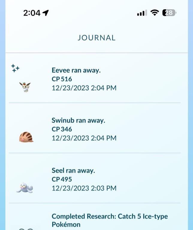 TIL shiny could run away