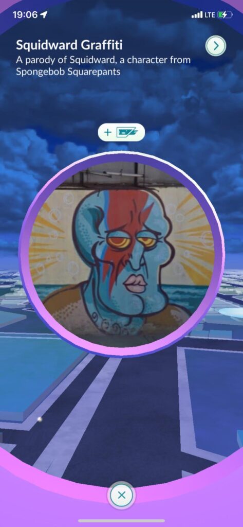 Behold, the best pokestop.