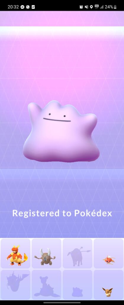 FINALLY CAUGHT IT