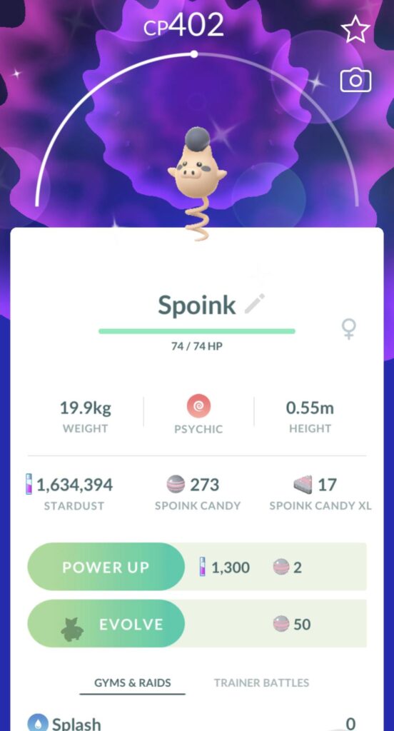 Such a cute Shiny design