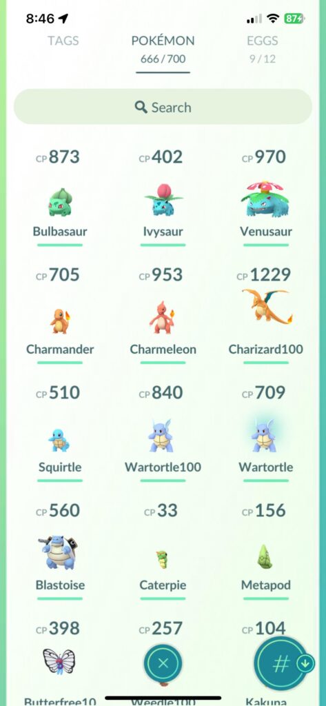 What level are you on and how much storage do you have ? 🤔