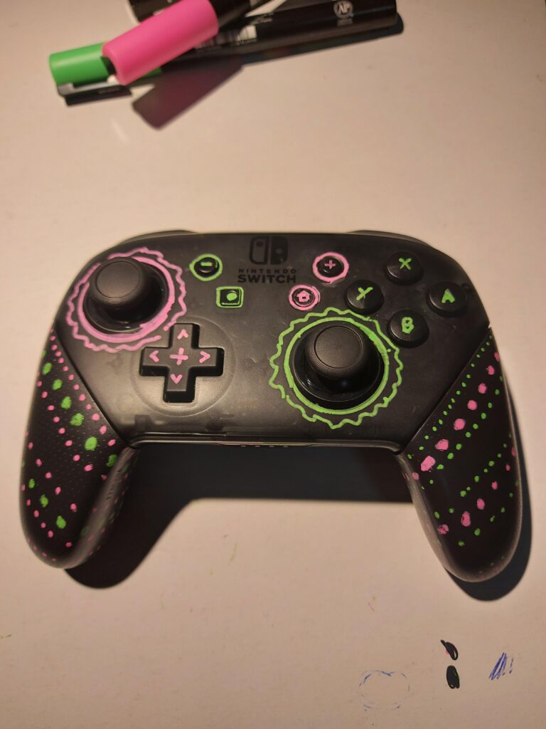 Custom Nintendo pro controller