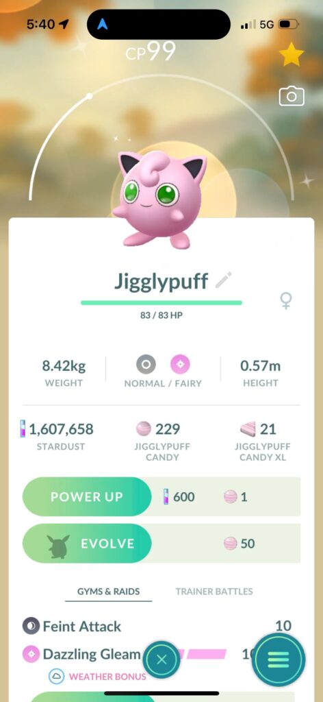 Spreading the shiny luck… Yay
