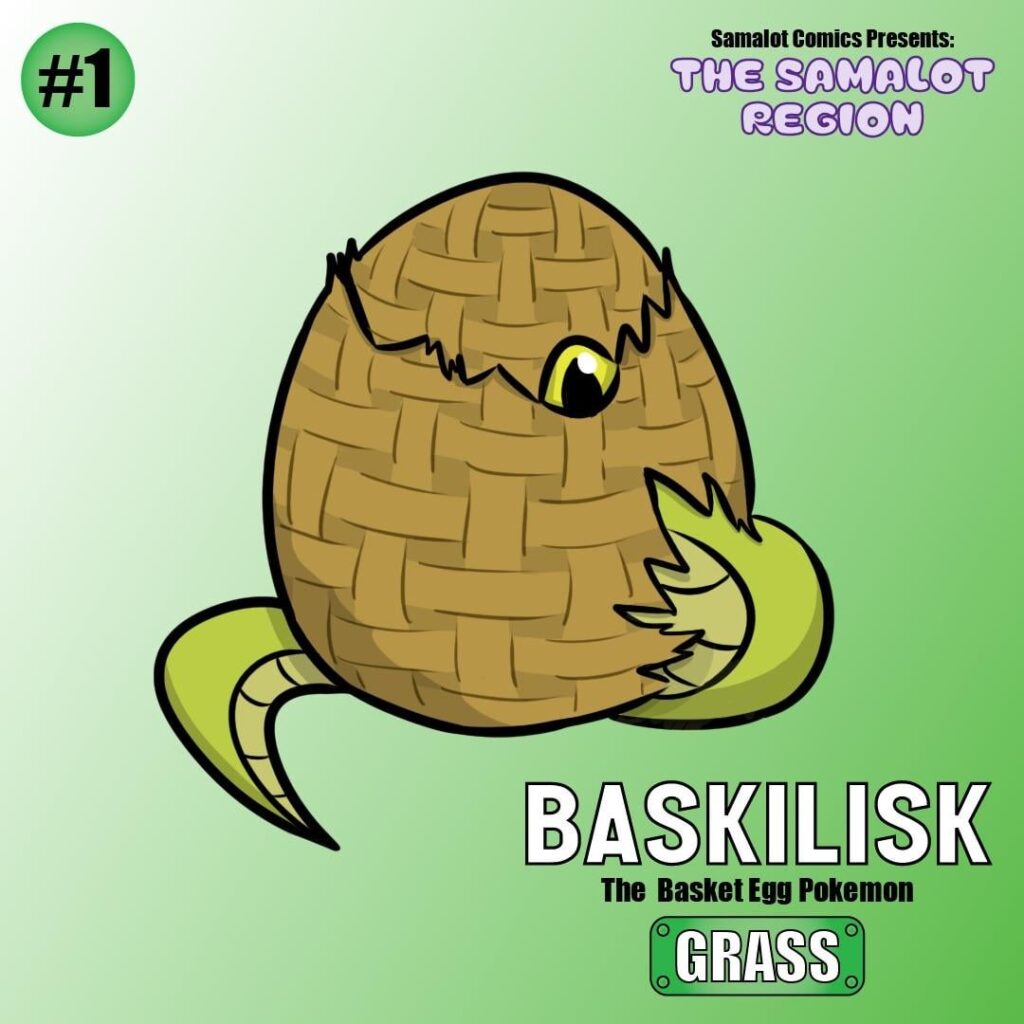 [OC] Basket + Basilisk (Grass Starter)