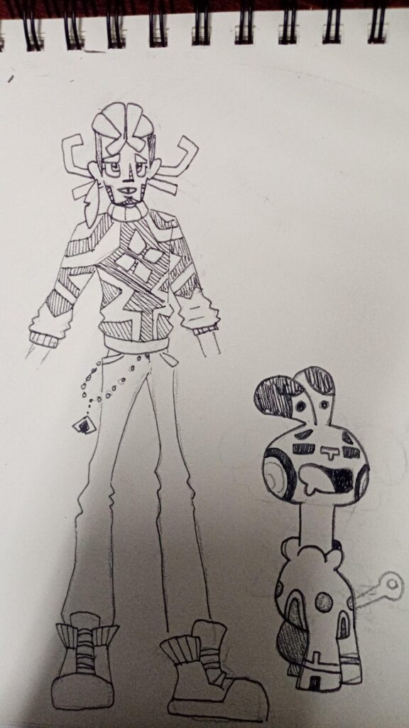 Some gym leaders and fakemon from my region based on South Africa, the Zanzie region