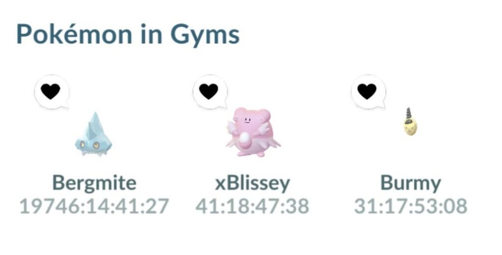 My Bergmite now being 19746 days in the gym