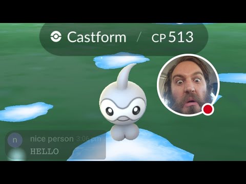 Castform Spotlight Hour - Shiny Hunt - LIVE - Pokemon GO