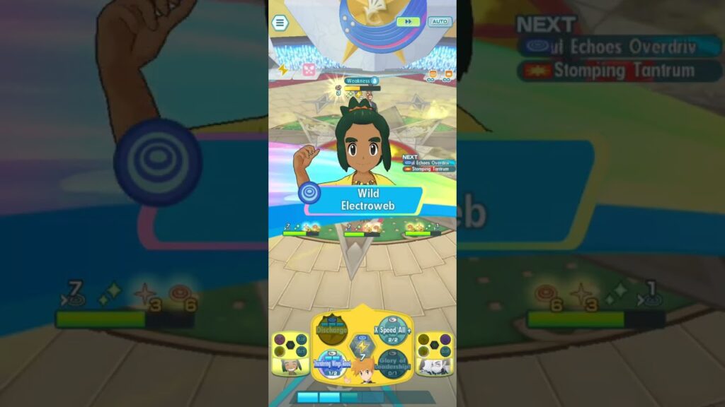 Blue (Champion) and Zapdos VS Olivia (3100 pts) | Pokemon Masters EX