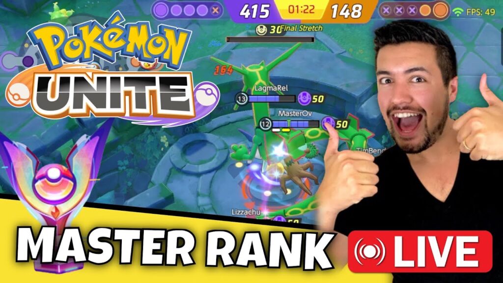 MASTER RANK & EVENTS Season 16 Grind! - Pokemon Unite - Nintendo Switch, IOS & Android LIVE