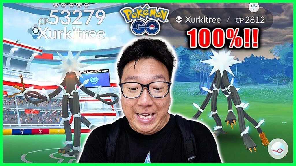 I Did SO MANY Raids To Get My First Ever HUNDO Xurkitree in Pokemon GO