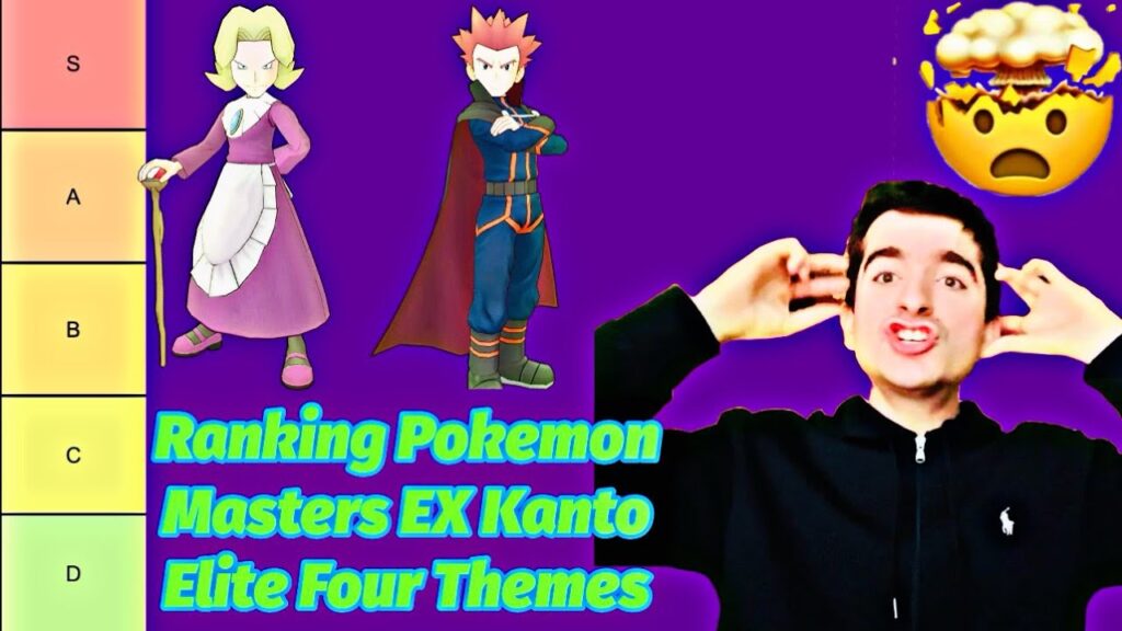 Ranking Pokemon Masters EX Kanto Elite Four Battle Themes