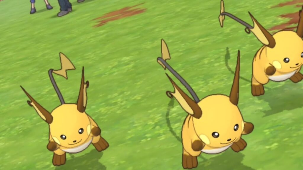 Pokemon Masters EX: Lodge Volkner & Raichu The Electric Surfer Showcase (Triple Raichu)